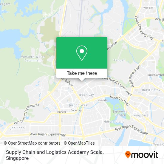 Supply Chain and Logistics Academy Scala map