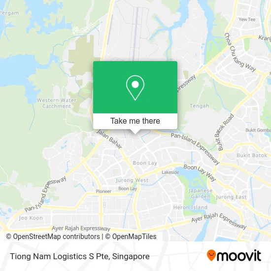 Tiong Nam Logistics S Pte map