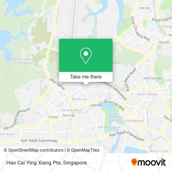 Hao Cai Ying Xiang Pte map