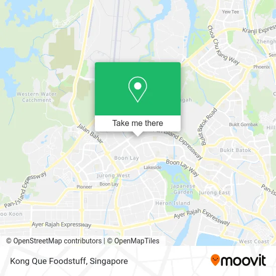 Kong Que Foodstuff map