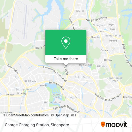 Charge Charging Station map