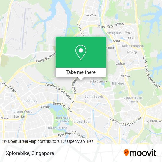 Xplorebike map
