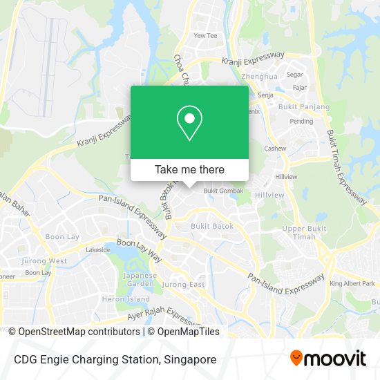 CDG Engie Charging Station map