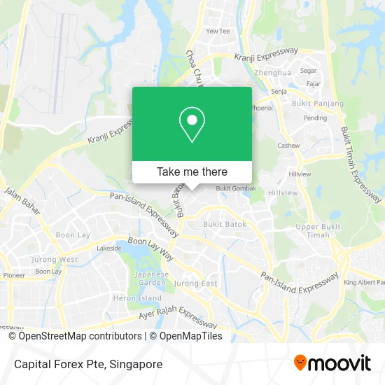 Capital Forex Pte map