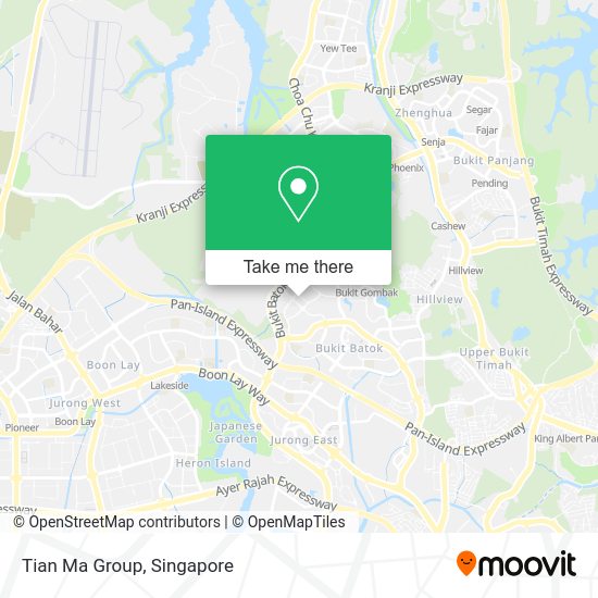 Tian Ma Group map
