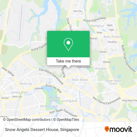 Snow Angels Dessert House map