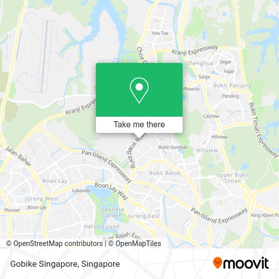 Gobike Singapore map