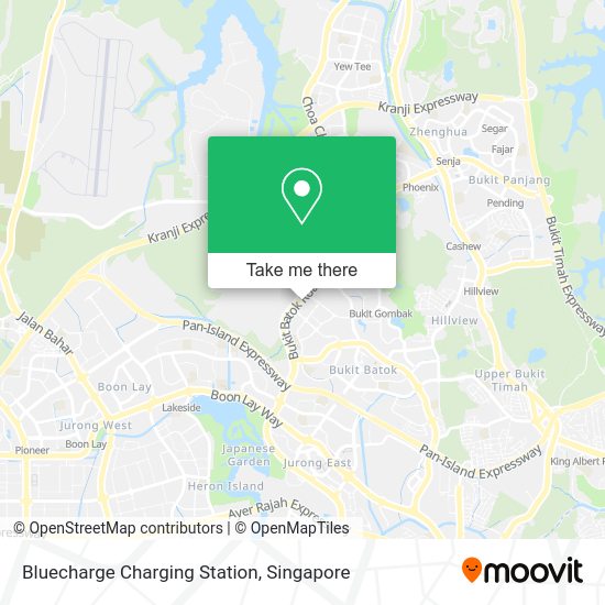 Bluecharge Charging Station map