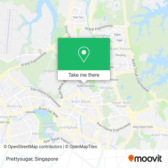 Prettysugar map