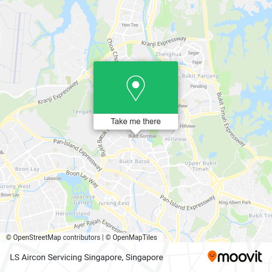 LS Aircon Servicing Singapore map