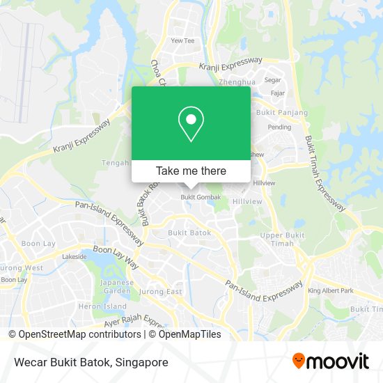 Wecar Bukit Batok map