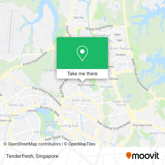 Tenderfresh map