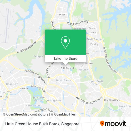 Little Green House Bukit Batok map