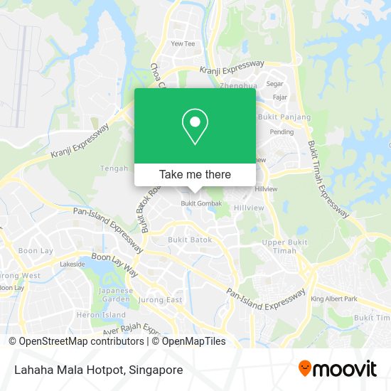 Lahaha Mala Hotpot map