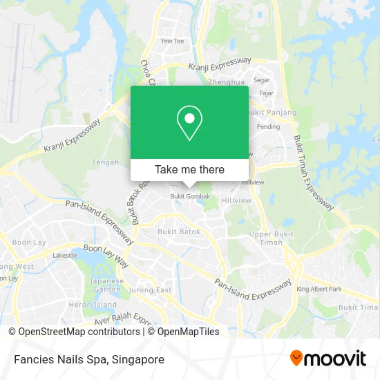 Fancies Nails Spa map