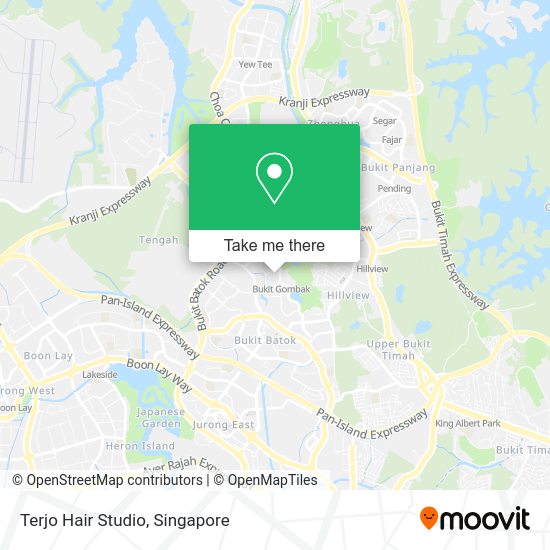 Terjo Hair Studio map