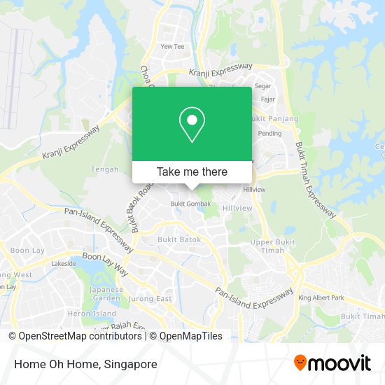 Home Oh Home map