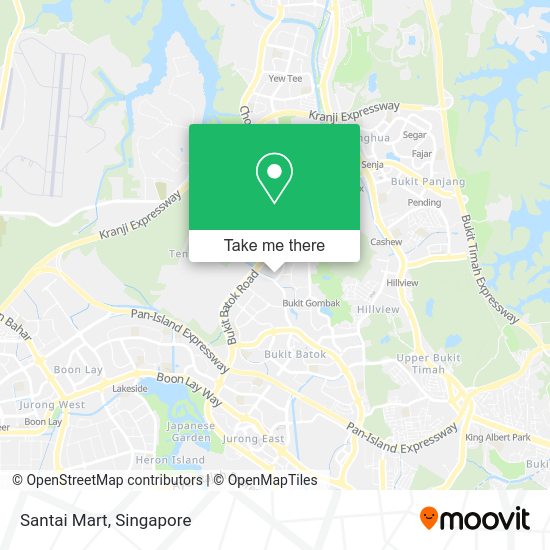 Santai Mart map
