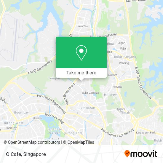 O Cafe map