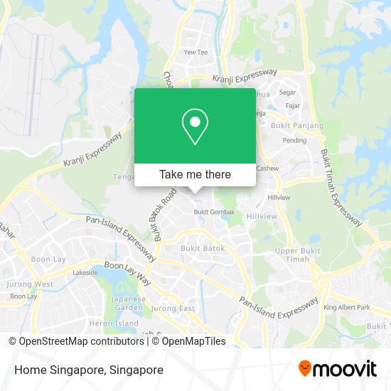 Home Singapore map