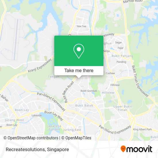 Recreatesolutions map