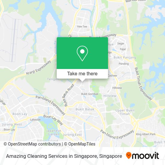 Amazing Cleaning Services in Singapore map