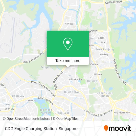 CDG Engie Charging Station map