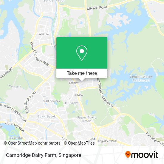 Cambridge Dairy Farm map