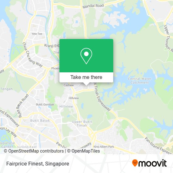 Fairprice Finest map