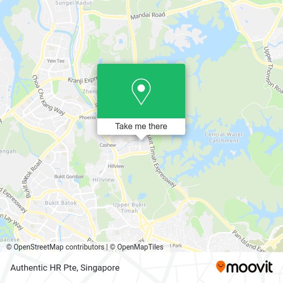 Authentic HR Pte map