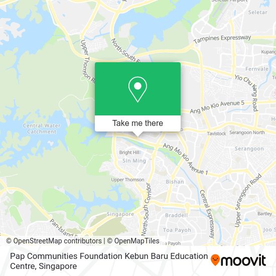 Pap Communities Foundation Kebun Baru Education Centre map