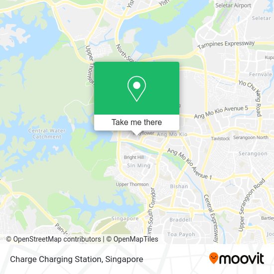 Charge Charging Station map