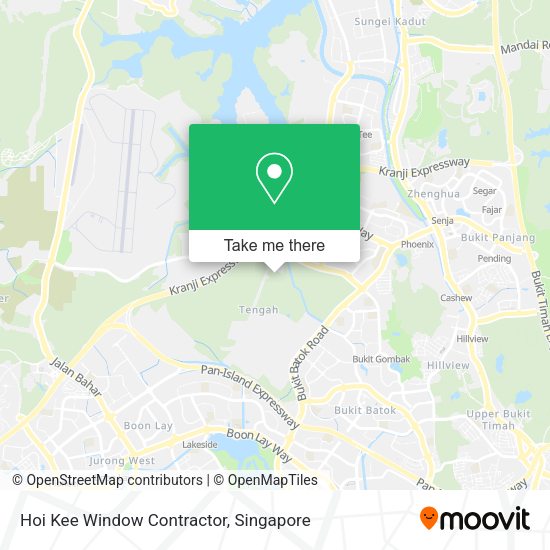 Hoi Kee Window Contractor map