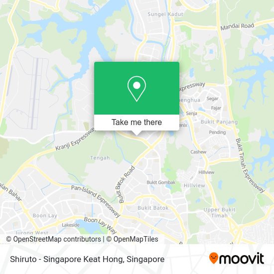 Shiruto - Singapore Keat Hong map