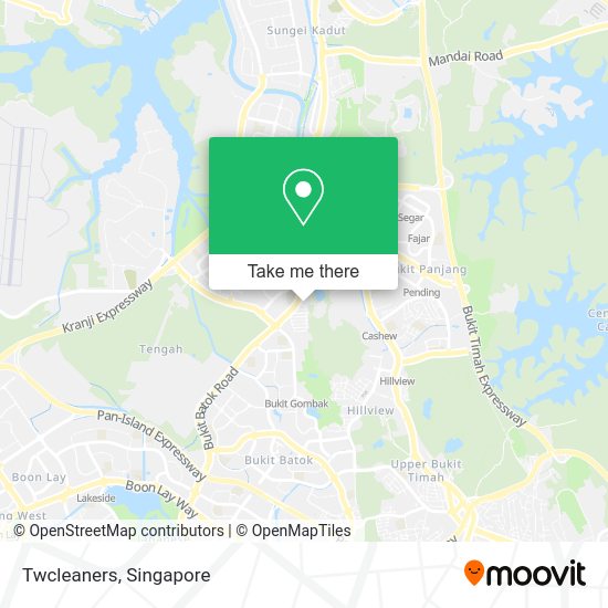 Twcleaners map