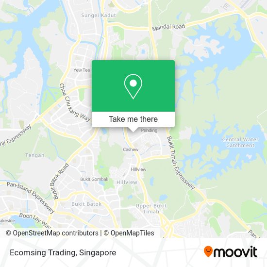 Ecomsing Trading map