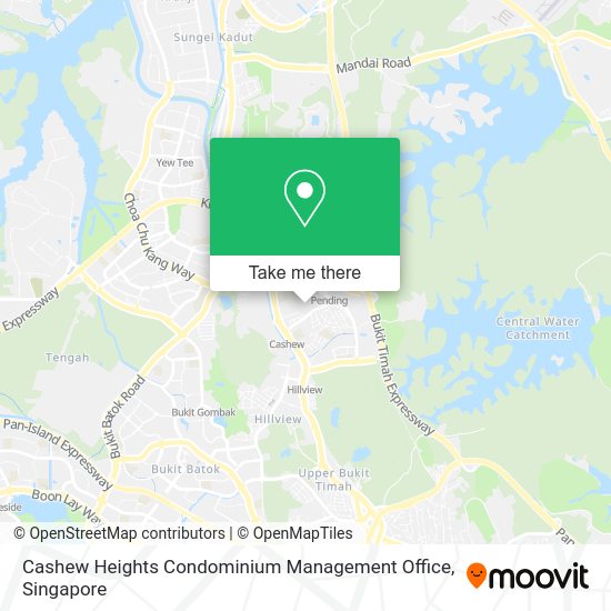 Cashew Heights Condominium Management Office map