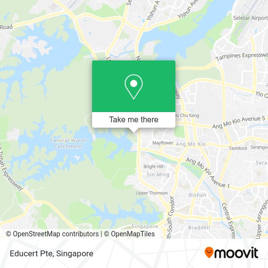 Educert Pte map