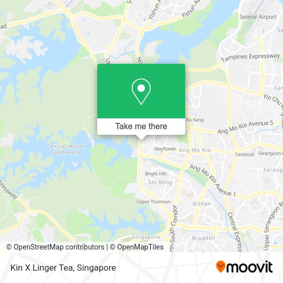 Kin X Linger Tea map