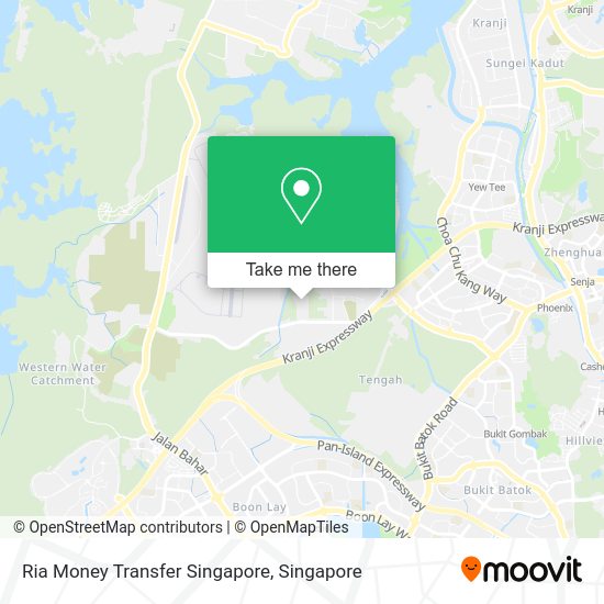 Ria Money Transfer Singapore map