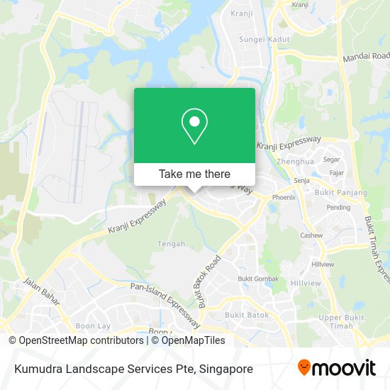 Kumudra Landscape Services Pte map
