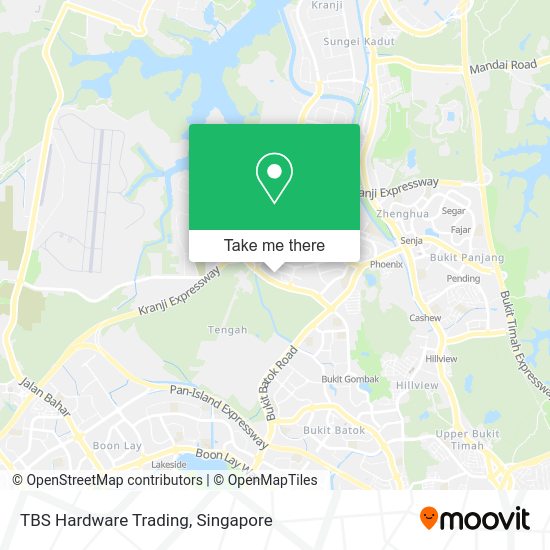TBS Hardware Trading map
