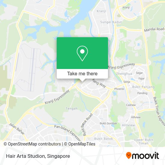 Hair Arta Studion map