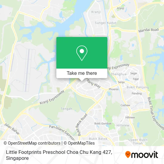 Little Footprints Preschool Choa Chu Kang 427地图