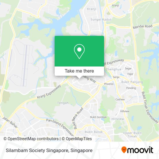 Silambam Society Singapore map