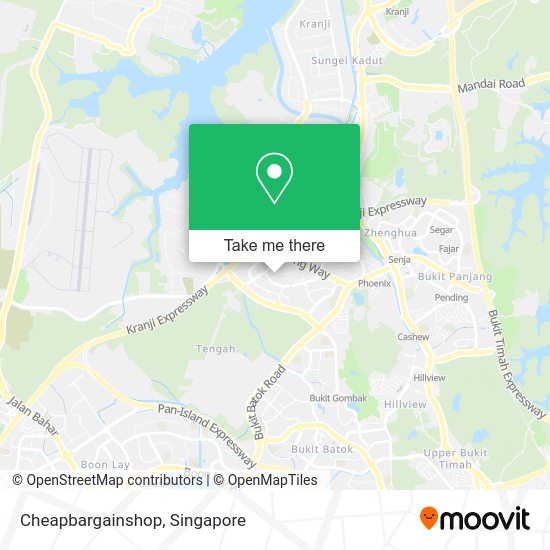 Cheapbargainshop map