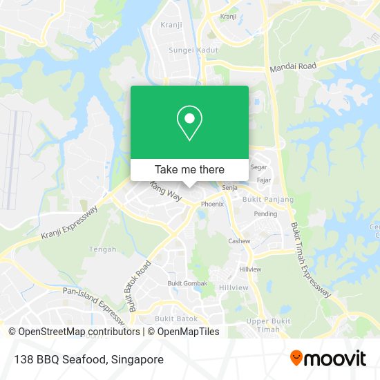 138 BBQ Seafood map