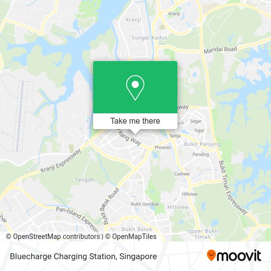 Bluecharge Charging Station map