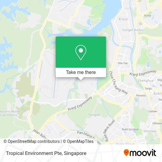 Tropical Environment Pte map