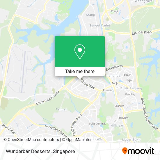 Wunderbar Desserts map